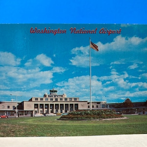 Cartolina dell'aeroporto nazionale di Washington