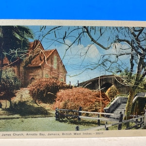 St. James Church Jamaica Postcard