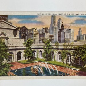 Cartolina della corte commemorativa di McKinlock