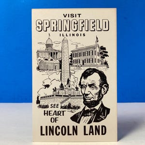 Visita Springfield Illinois Cartolina