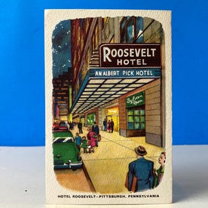 Hotel Roosevelt Postkarte Pittsburgh