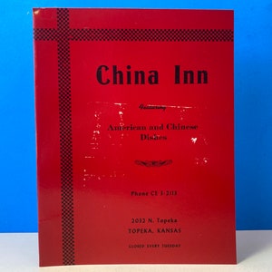 Menu Topeka do China Inn