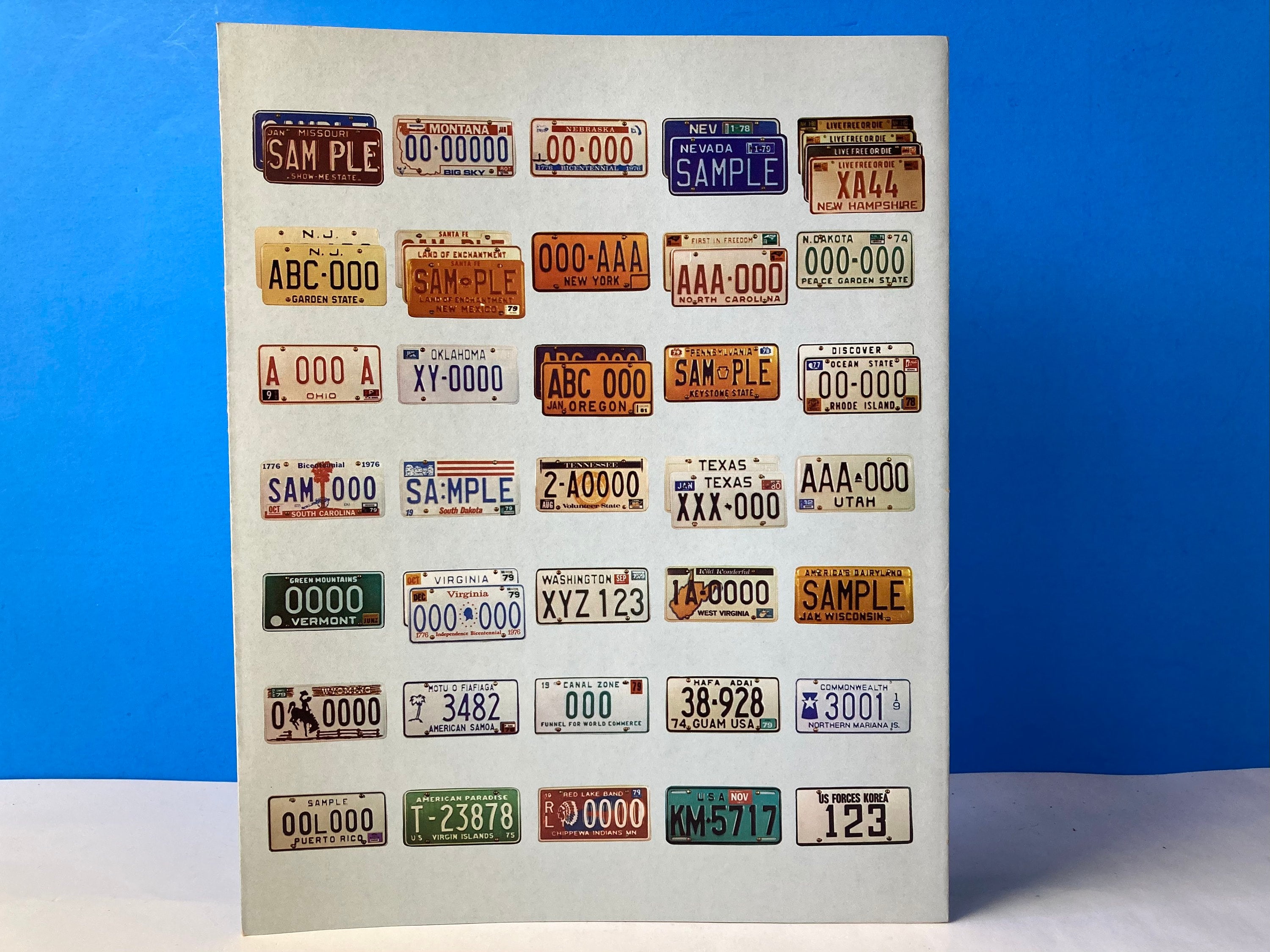 License Plates 1979 Guide - Etsy