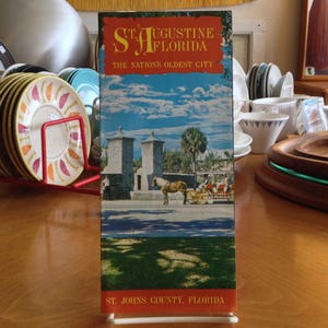 St. Augustine Florida The Nation's Oldest City Brochure