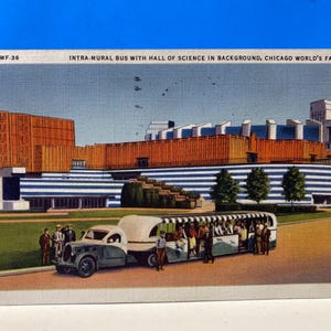 Autobus intramurale Hall of Science Fiera mondiale di Chicago 1933