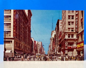 Broadway Los Angeles CA Postcard