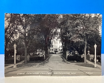 State Teacher's College Whitewater Wisconsin RPPC