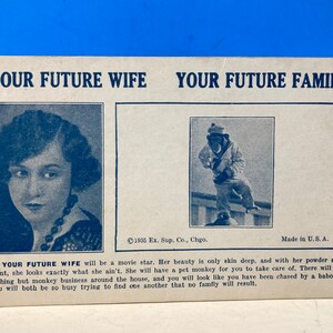 Deine zukünftige Frau Deine zukünftige Familie Arcade Card