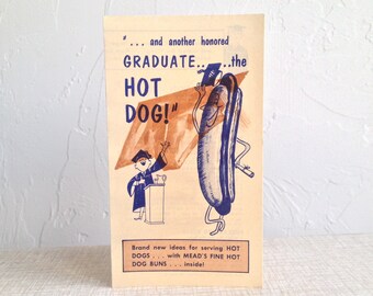 Mead&#39;s Fine Sliced Hot Dog Buns Recipe Brochure