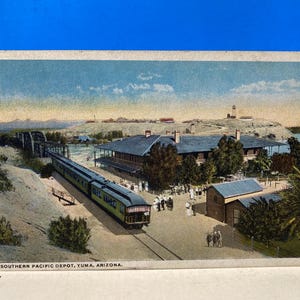 Carte postale Yuma du dépôt du Pacifique Sud