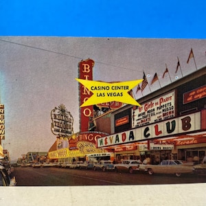 Nevada Club Of Las Vegas-parkeerkaart