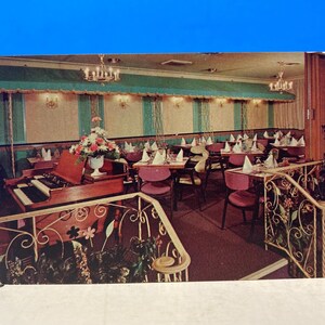 Restaurant ""Chez Roland" Postkarten-Visitenkarte Québec."