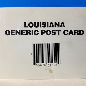 Cartão postal genérico da Louisiana