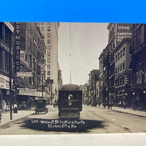 Cartão Postal Walnut Street Kansas City MO