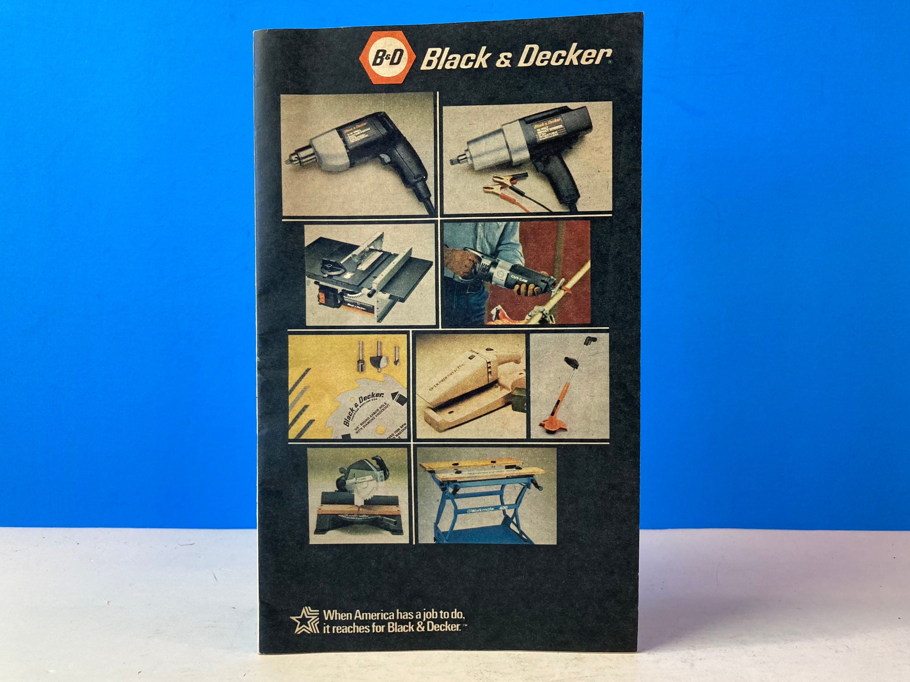 Vintage Black & Decker サインプレート 看板 Vintage Black Decker - Etsy