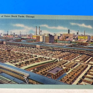 Sezione Cartolina Di Union Stock Yards