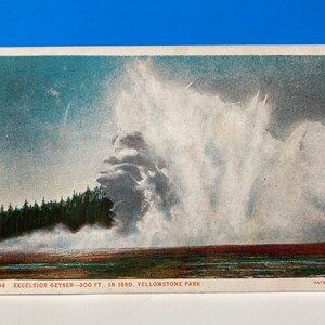 Cartão Postal Excelsior Geyser Yellowstone