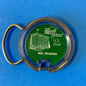 De eerste nationale banksleutelhanger Enid Oklahoma