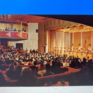 Zirkus-Saal-Theater-Restaurant Ascuaga's Nugget-Postkarte