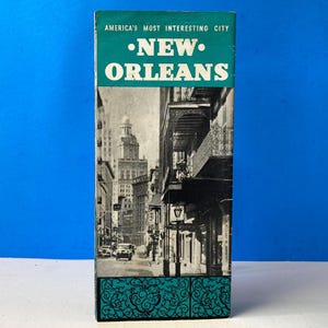 Vintage New Orleans Broschüre