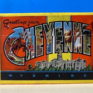 Pochette souvenir Cheyenne Wyoming