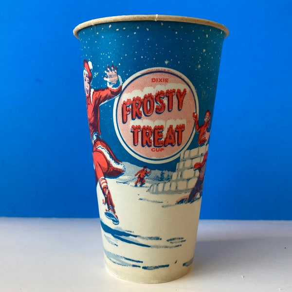 Dixie Cup Frosty Treat Snowball Fight