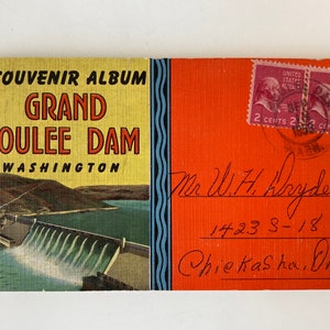 Souvenir Album Grand Coulee Dam Washington