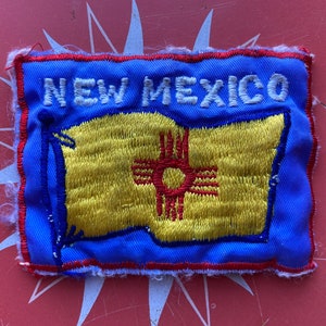 Vintage New Mexico Flag Patch