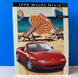 Broszura sprzedażowa Mazdy Miata Roadster z 1996 r.