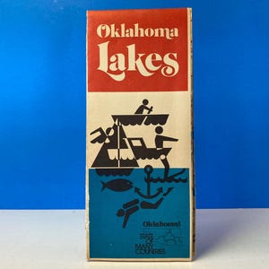 Oklahoma Lakes Reiseführer Broschüre