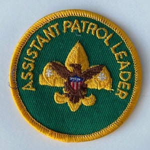 Vintage Boy Scouts Assistant Patrol Leader Patch