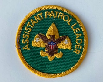 Vintage Boy Scouts Assistant Patrol Leader Patch