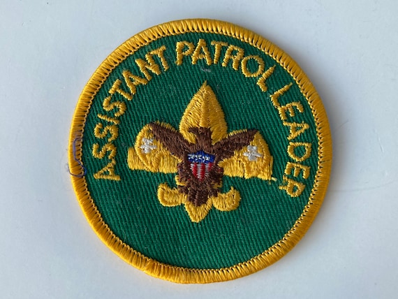 Vintage Boy Scouts Assistant Patrol Leader Patch - image 1