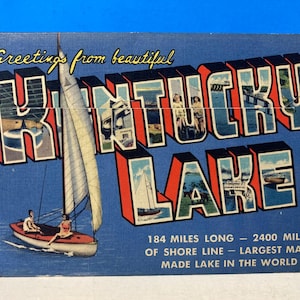 Kentucky Dam Lake Souvenir Mailer