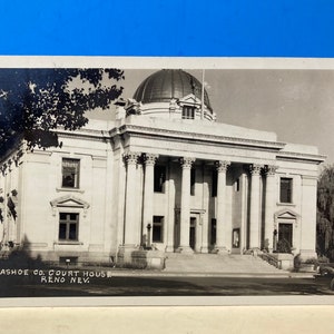 Washoe County Court House RPPC Postkarte