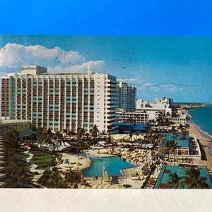 Carte Postale Hôtel Americana Miami Beach