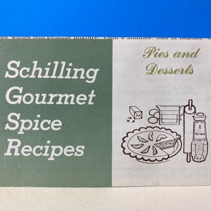 Schilling Gourmet Spice Recipes Tortas e Sobremesas