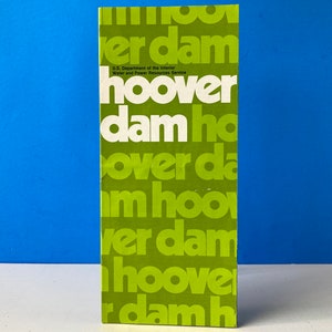 Folleto de la presa Hoover