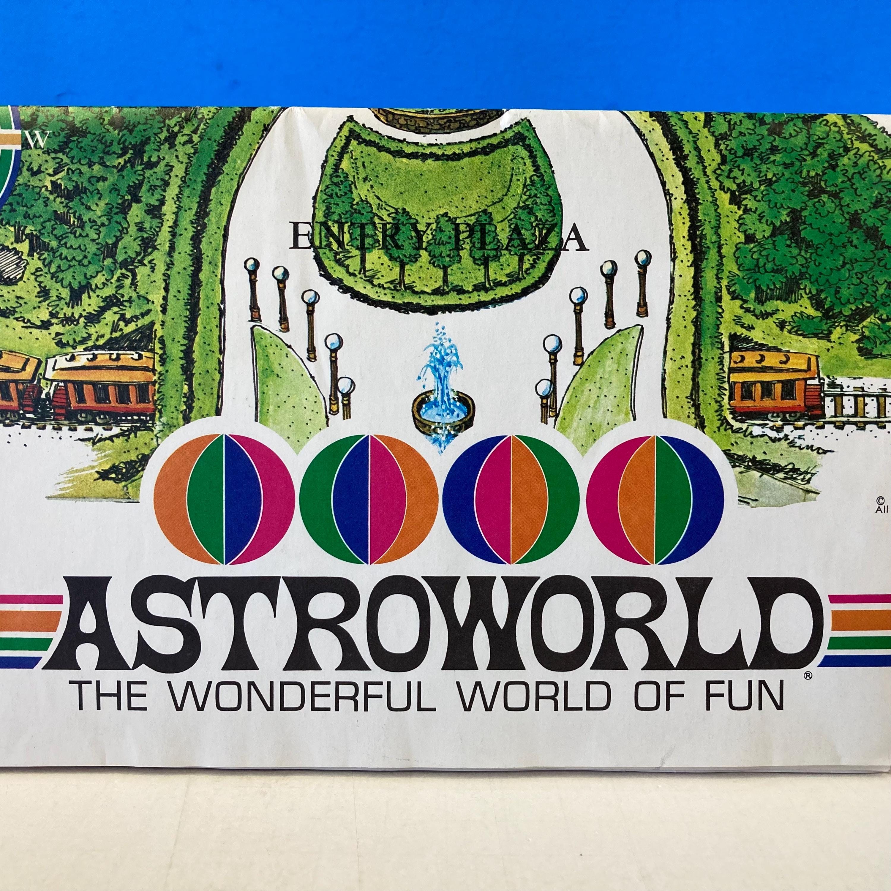 1969 Astroworld Park Map - Etsy display picture 1