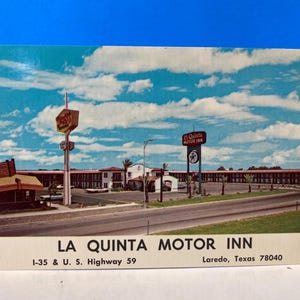 Cartão Postal La Quinta Motor Inn Laredo