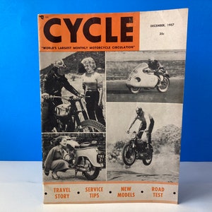 Cycle Magazine December 1957