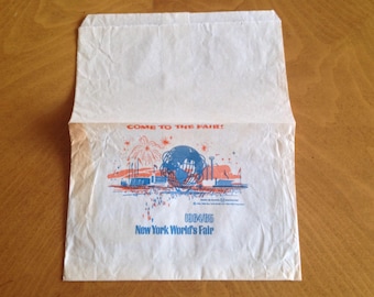 New York World's Fair papieren zak