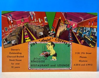Carte postale Joe "Awful" Coffee's Ringside Restaurant and Lounge