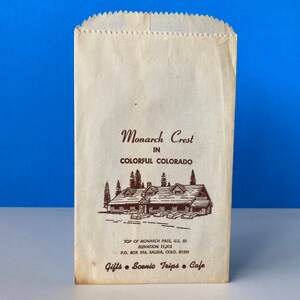 Monarch Crest Gift Shop Sacchetto di carta