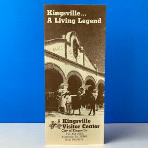Kingsville Texas Brochure