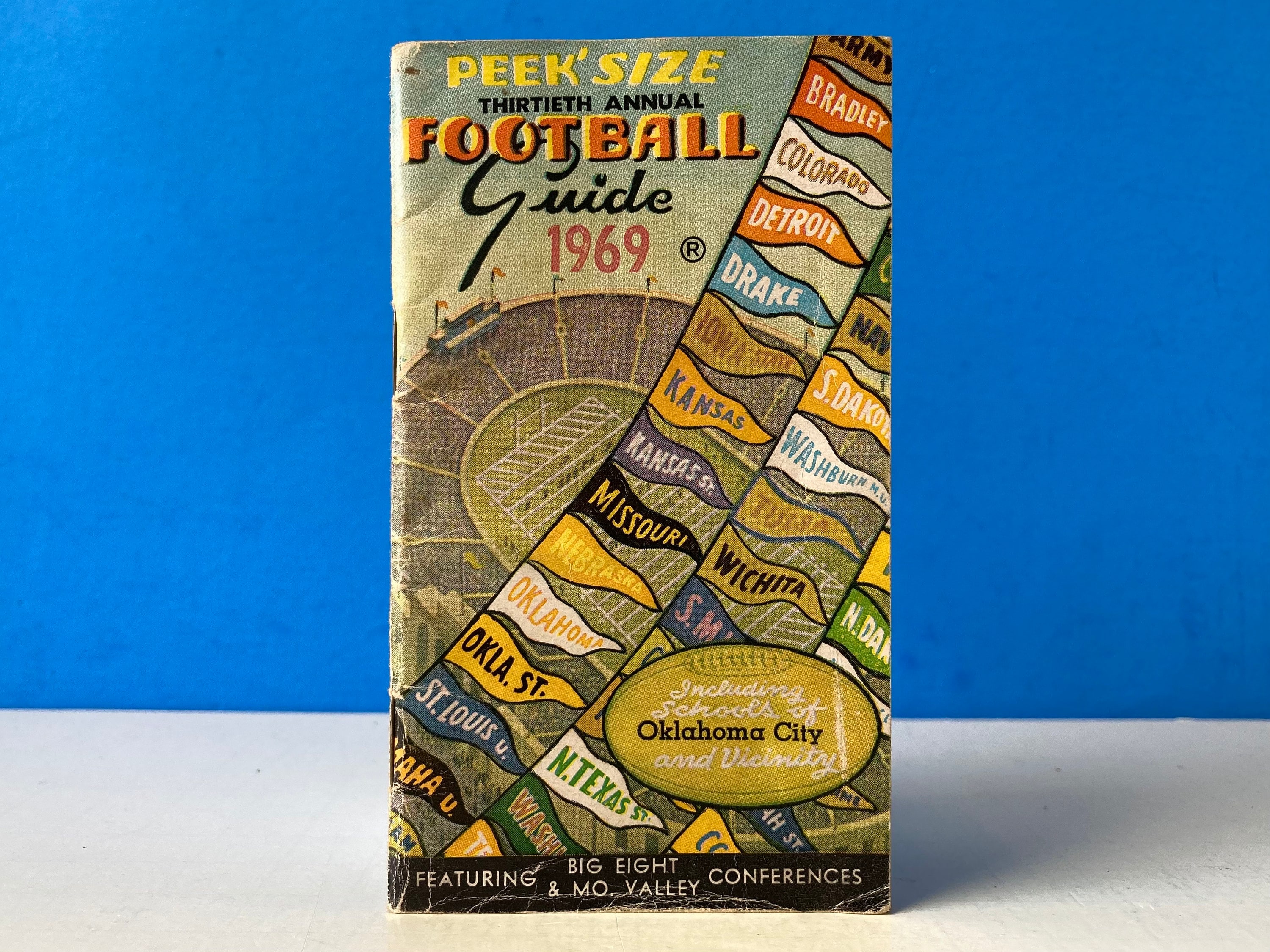 Peek Size Football Guide 1969 - Etsy