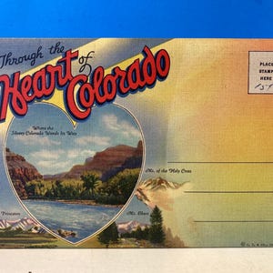 Article d'expédition souvenir Cœur du Colorado