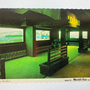 Carte postale Expo '74 Idaho Pavilion