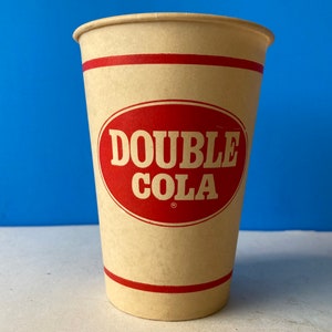 Double Cola Disposable Paper Cup