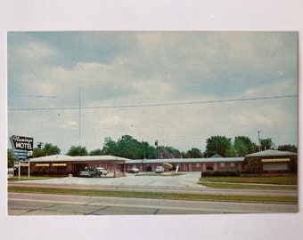 Flamingo Motel Fort Smith Arkansas Postcard